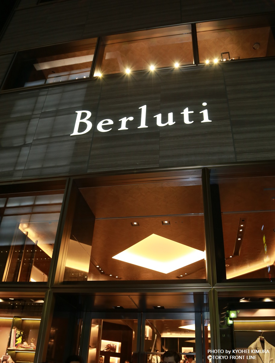 パリの高級ブランド”Berluti(ベルルッティ）銀座店オープン＆DSM限定 