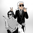 KARL LAGERFELD TIFFANY COOPER couleur